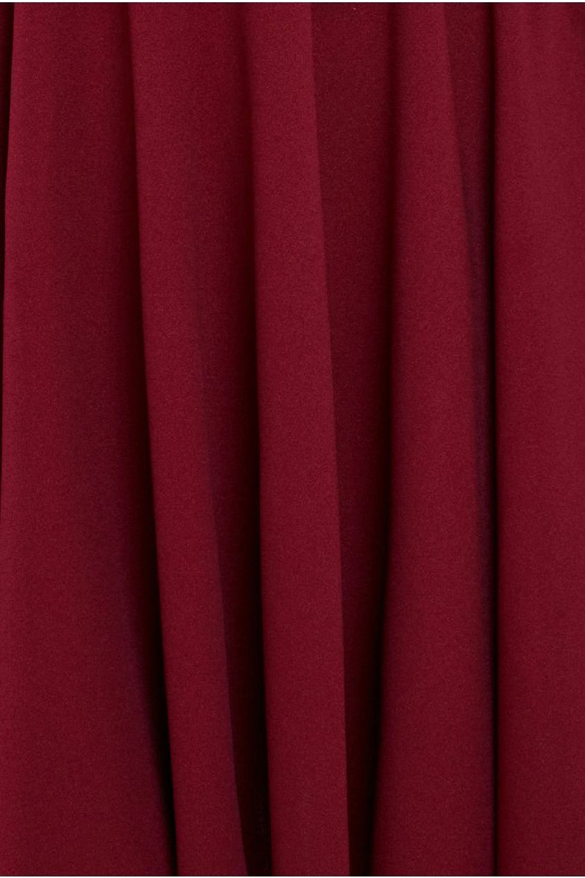 Bardot Scuba Crepe Skater Mini Dress - Red by Goddiva